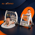 بيبي جيم 2 في 1 مع مشاية تعليمية للأطفال | Baby Gym with Walker